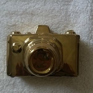 Gold fake camera